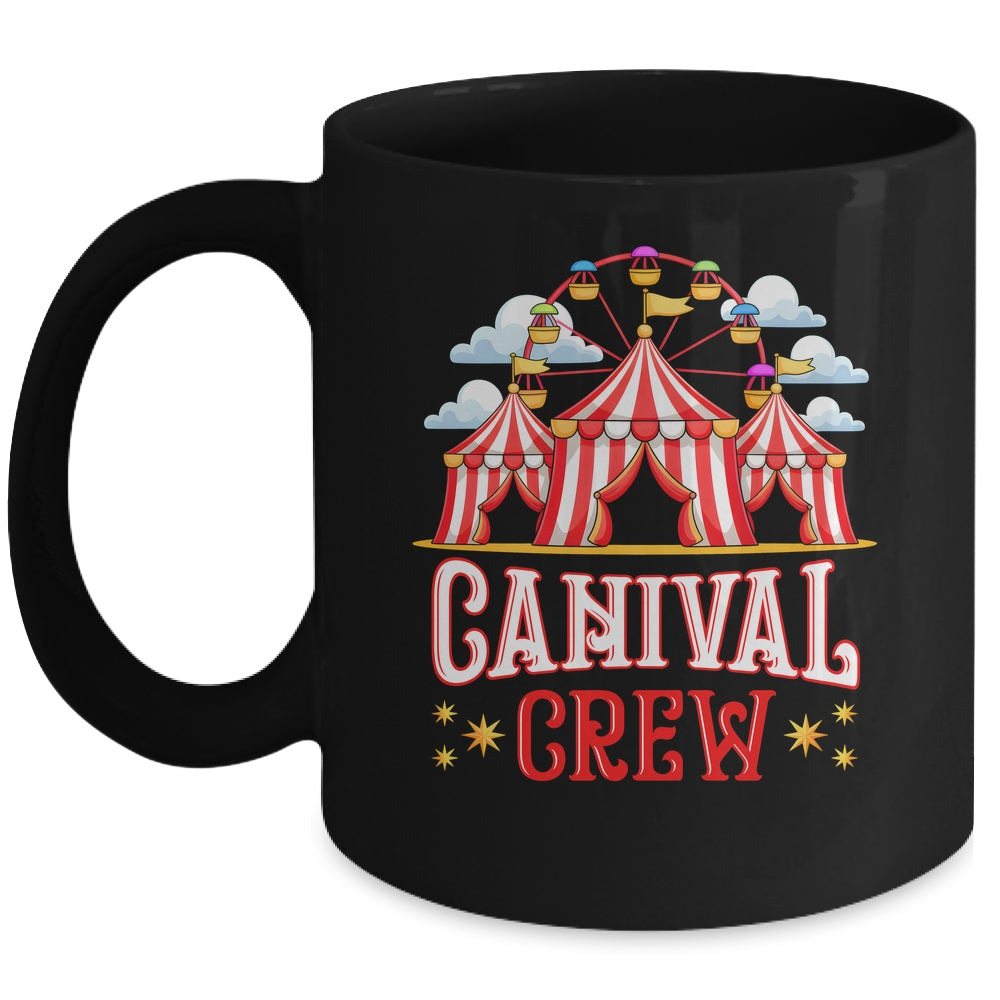Carnival Crew Funny Circus Staff Costume Circus Theme Party Mug | siriusteestore