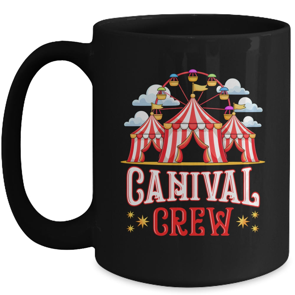 Carnival Crew Funny Circus Staff Costume Circus Theme Party Mug | siriusteestore
