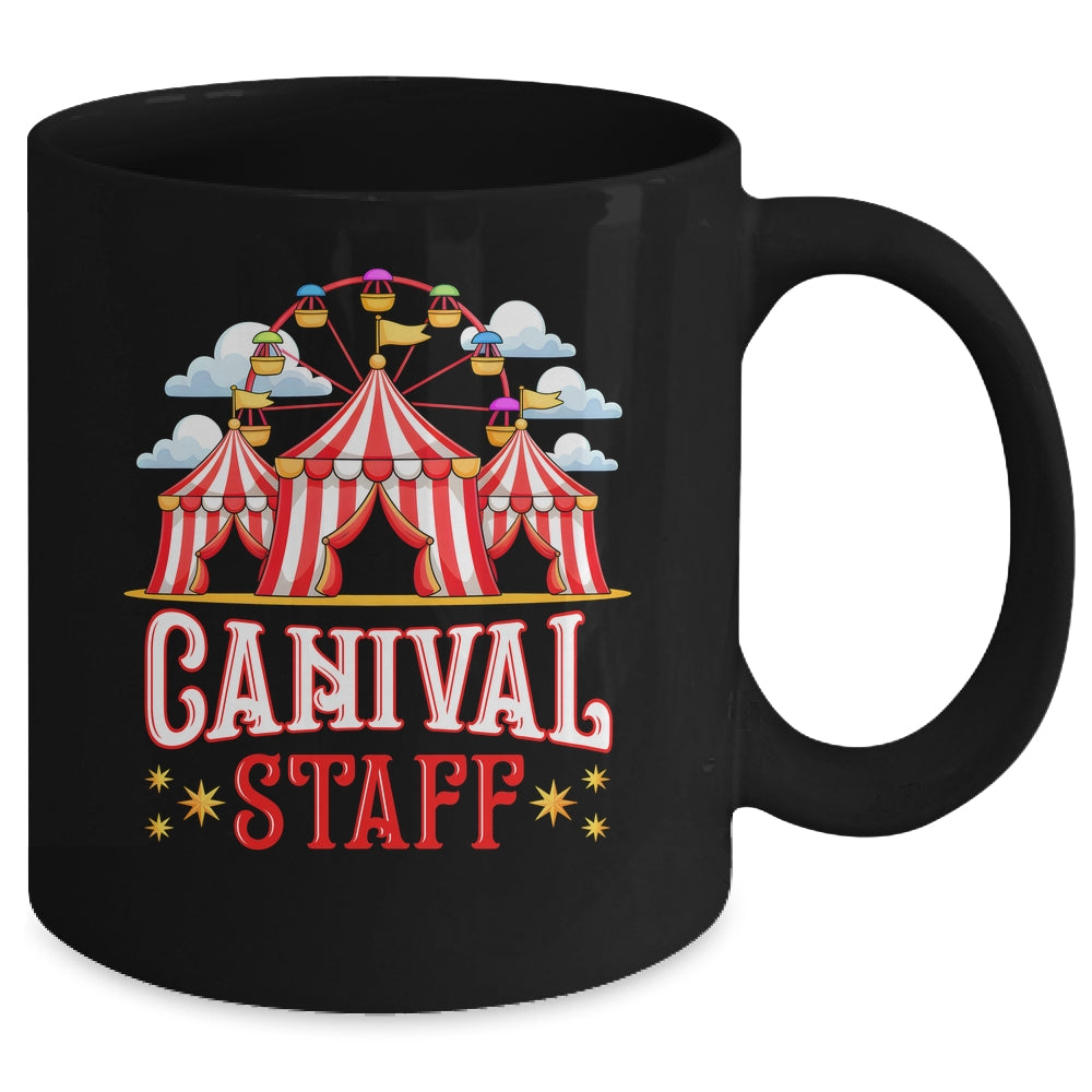 Carnival Staff Funny Circus Staff Costume Circus Theme Party Mug | siriusteestore