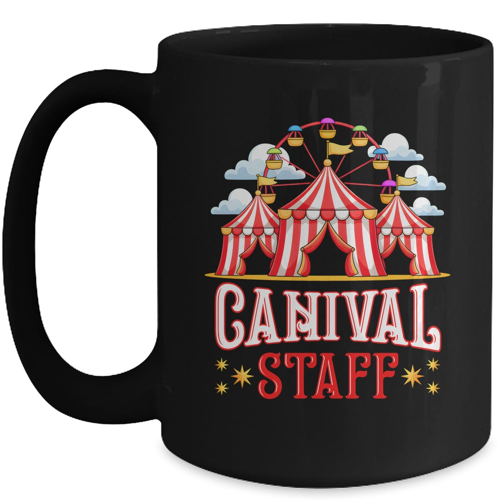 Carnival Staff Funny Circus Staff Costume Circus Theme Party Mug | siriusteestore