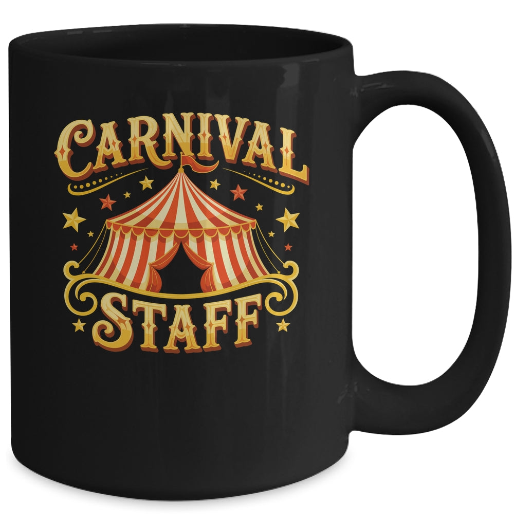 Carnival Staff Matching Party Circus Crew Costume Funny Mug | siriusteestore