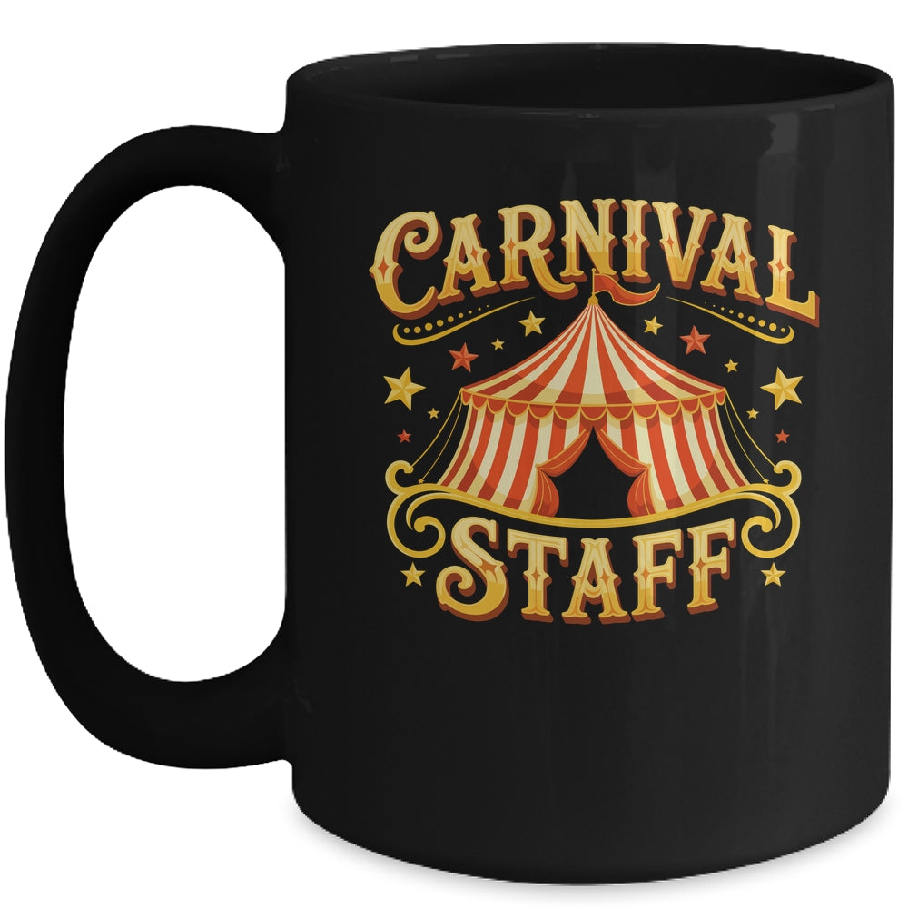 Carnival Staff Matching Party Circus Crew Costume Funny Mug | siriusteestore