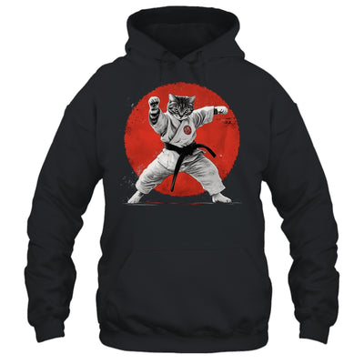 Cat Karate Judo Japan Japanese Flag Funny Kung Fu Fighting Shirt & Hoodie | siriusteestore