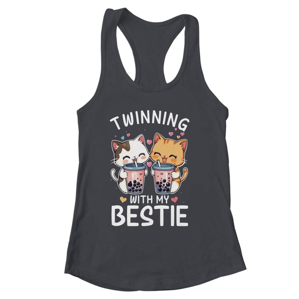 Cat Twinning With My Bestie Friends Spirit Week Girls Kids Shirt & Tank Top | siriusteestore