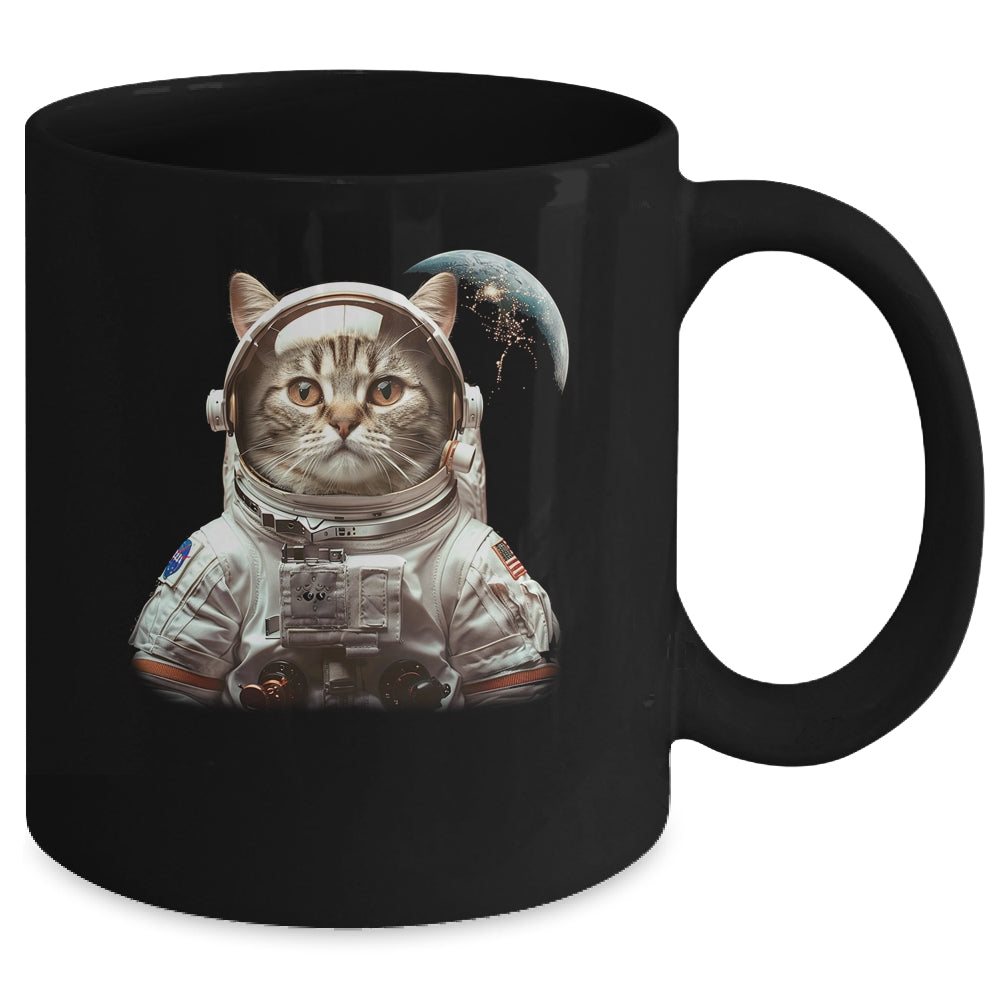 Catronaut Cat Astronaut Planets Space Design For Cat Lover Mug | siriusteestore