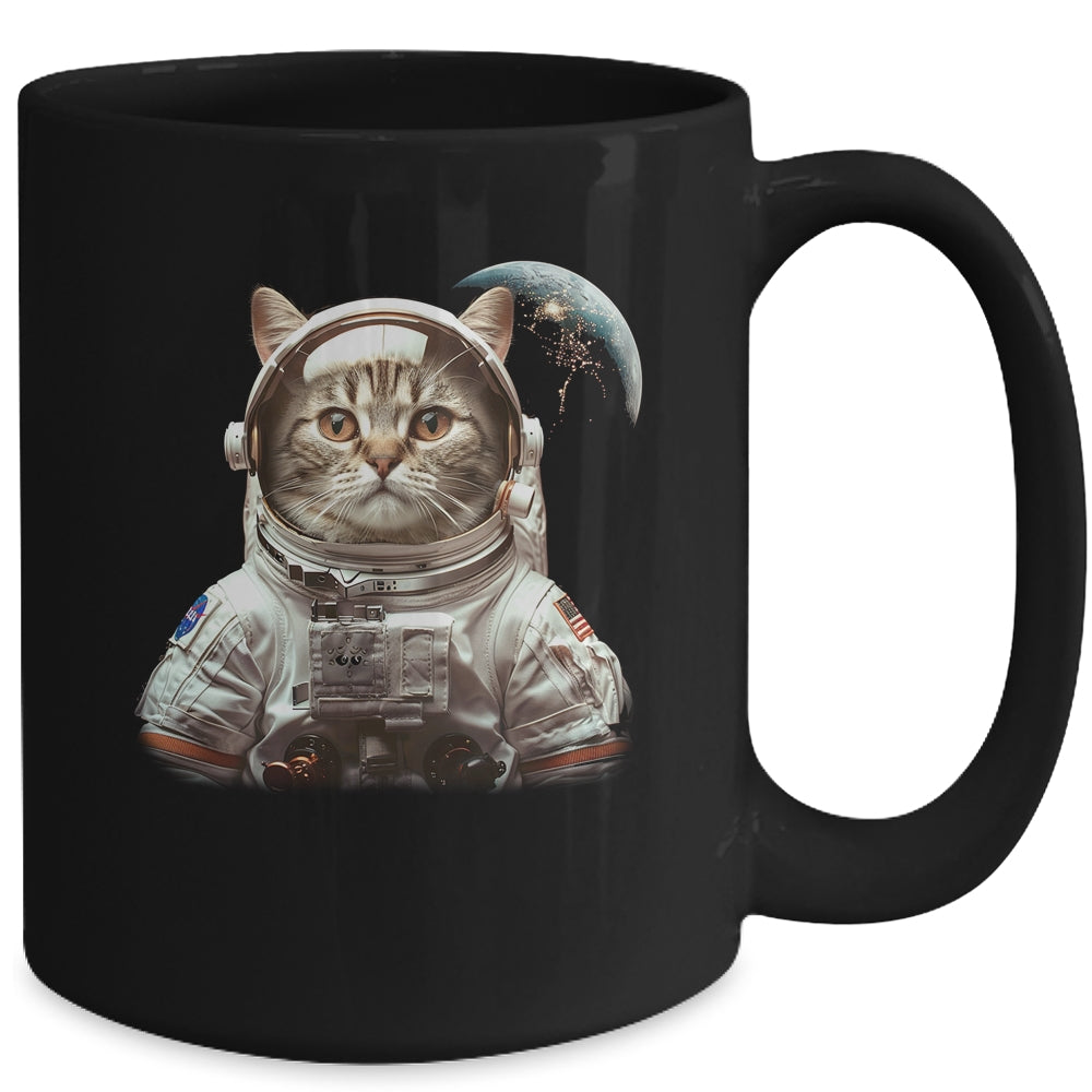 Catronaut Cat Astronaut Planets Space Design For Cat Lover Mug | siriusteestore