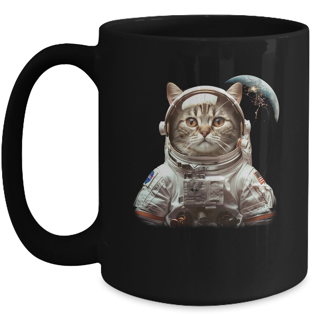 Catronaut Cat Astronaut Planets Space Design For Cat Lover Mug | siriusteestore