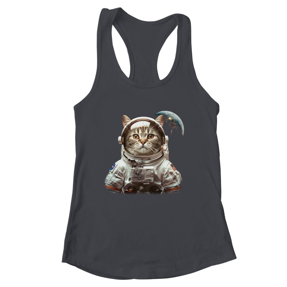 Catronaut Cat Astronaut Planets Space Design For Cat Lover Shirt & Tank Top | siriusteestore