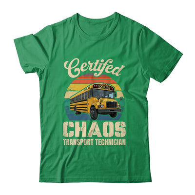 Certified School Bus Driver Art Men Women School Bus Funny Shirt & Hoodie | siriusteestore