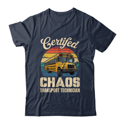 Certified School Bus Driver Art Men Women School Bus Funny Shirt & Hoodie | siriusteestore