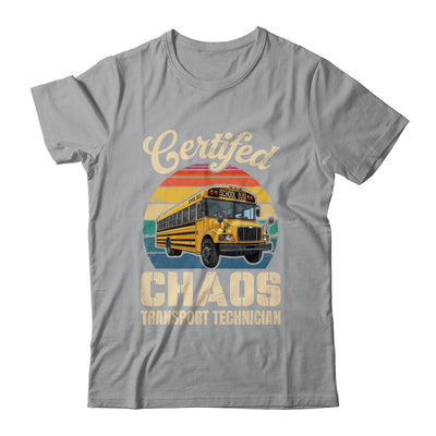 Certified School Bus Driver Art Men Women School Bus Funny Shirt & Hoodie | siriusteestore