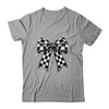 Checkered Bow Tie Flag Automobile Motor Race Car Racing Team Shirt & Tank Top | siriusteestore
