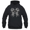 Checkered Bow Tie Flag Automobile Motor Race Car Racing Team Shirt & Tank Top | siriusteestore