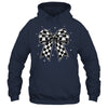 Checkered Bow Tie Flag Automobile Motor Race Car Racing Team Shirt & Tank Top | siriusteestore