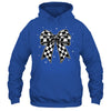Checkered Bow Tie Flag Automobile Motor Race Car Racing Team Shirt & Tank Top | siriusteestore