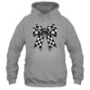 Checkered Bow Tie Flag Automobile Motor Race Car Racing Team Shirt & Tank Top | siriusteestore