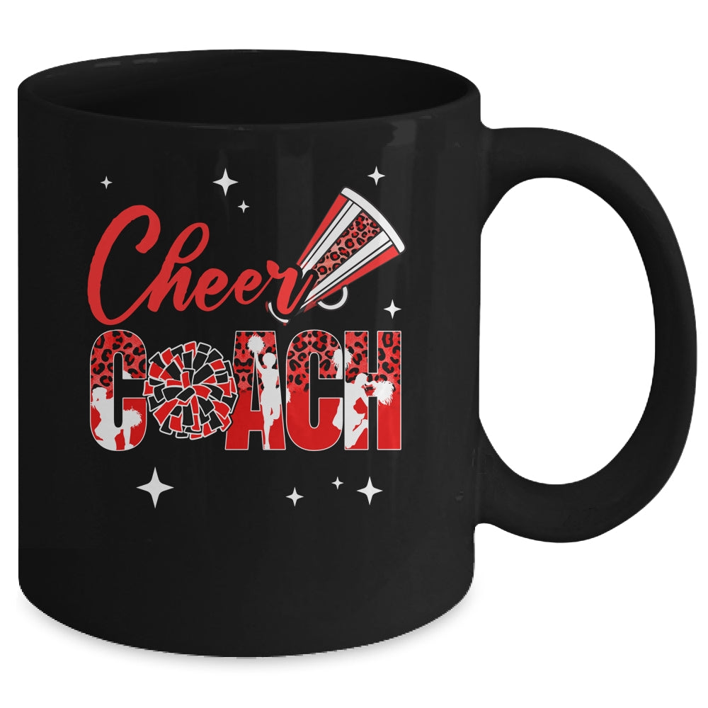 Cheer Coach Cheerleader Cheerleading Coach Biggest Fan Mug | siriusteestore
