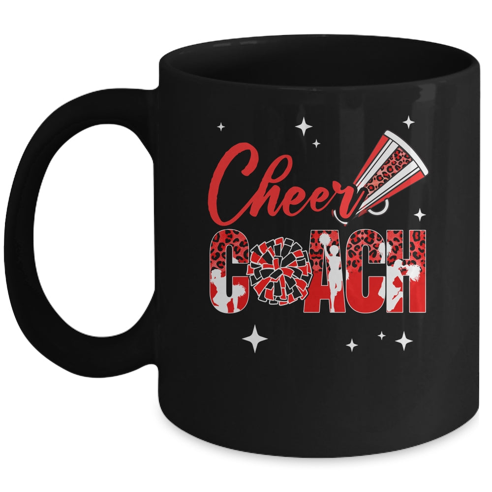 Cheer Coach Cheerleader Cheerleading Coach Biggest Fan Mug | siriusteestore