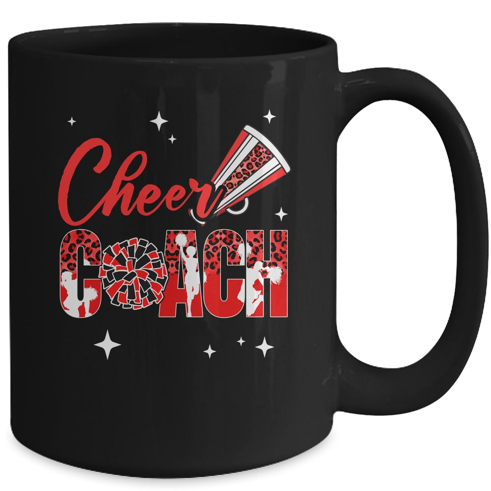Cheer Coach Cheerleader Cheerleading Coach Biggest Fan Mug | siriusteestore