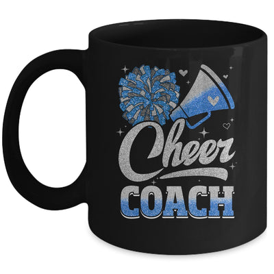 Cheer Coach Funny Cheerleader Cheerleading Blue Women Girl Mug | siriusteestore