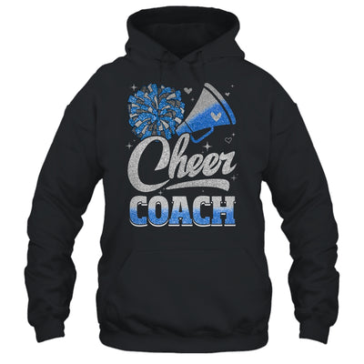 Cheer Coach Funny Cheerleader Cheerleading Blue Women Girl Shirt & Tank Top | siriusteestore