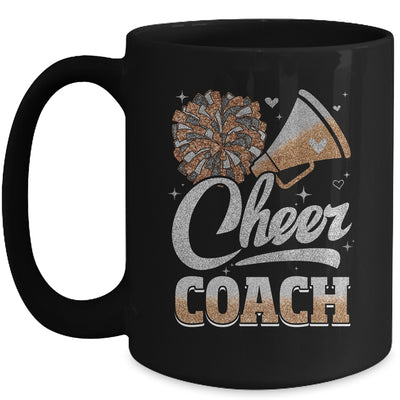 Cheer Coach Funny Cheerleader Cheerleading Brown Women Girl Mug | siriusteestore