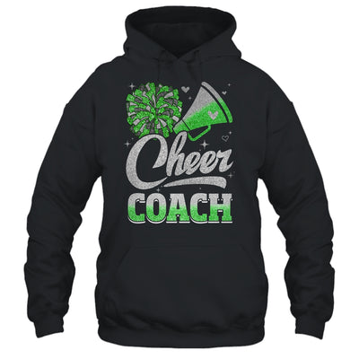 Cheer Coach Funny Cheerleader Cheerleading Green Women Girl Shirt & Tank Top | siriusteestore