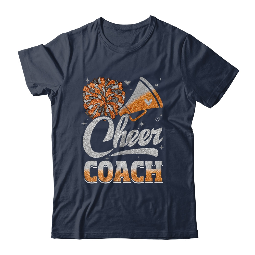Cheer Coach Funny Cheerleader Cheerleading Orange Women Girl Shirt & Tank Top | siriusteestore