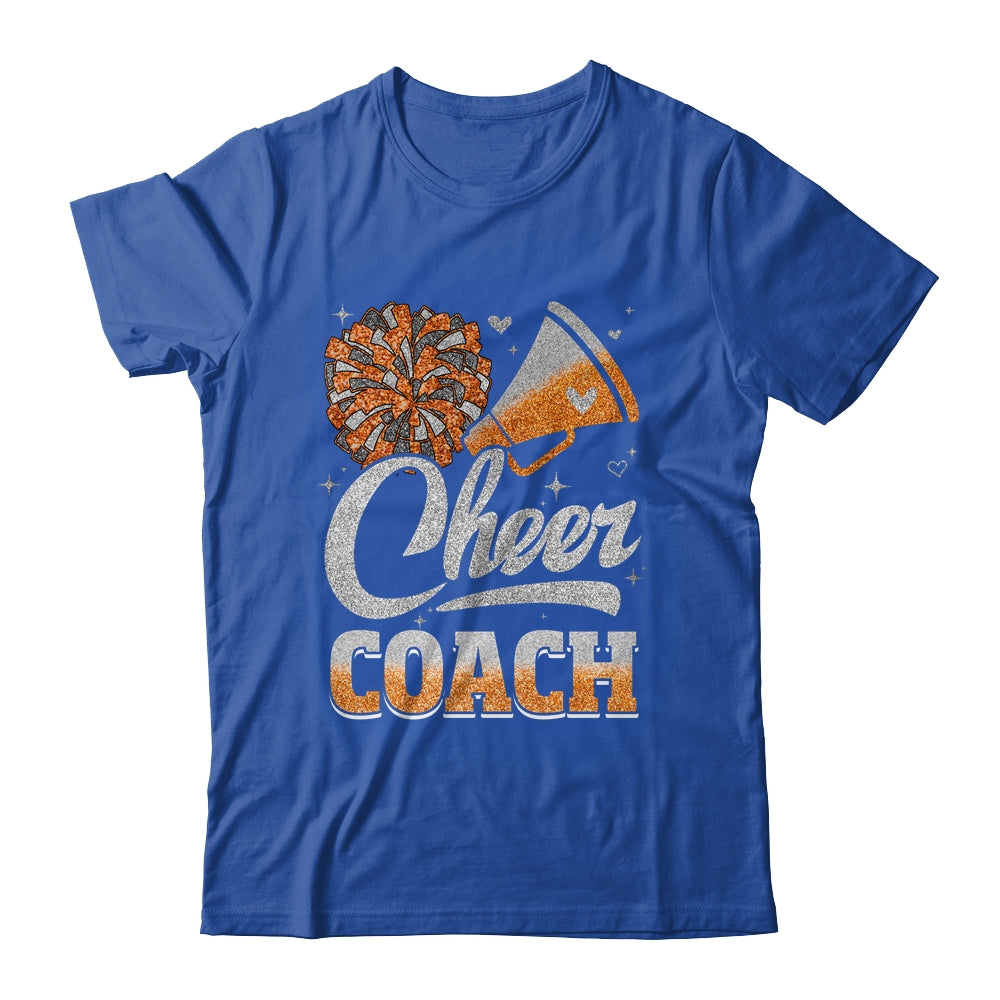 Cheer Coach Funny Cheerleader Cheerleading Orange Women Girl Shirt & Tank Top | siriusteestore