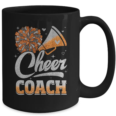 Cheer Coach Funny Cheerleader Cheerleading Orange Women Girl Mug | siriusteestore
