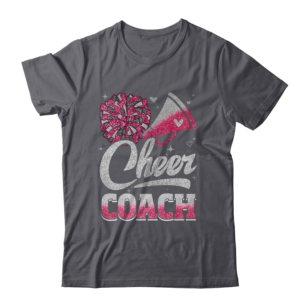 Cheer Coach Funny Cheerleader Cheerleading Pink Women Girl Shirt & Tank Top | siriusteestore