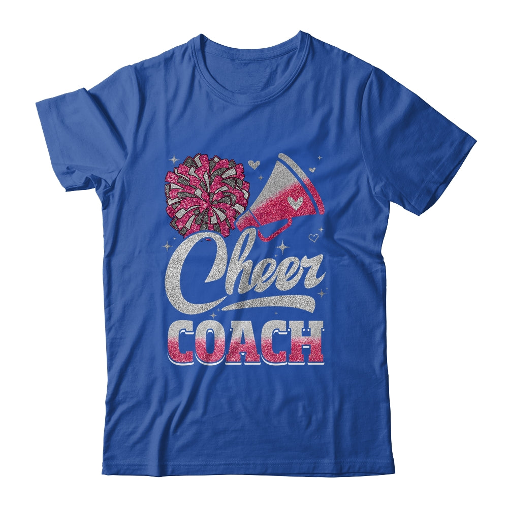 Cheer Coach Funny Cheerleader Cheerleading Pink Women Girl Shirt & Tank Top | siriusteestore