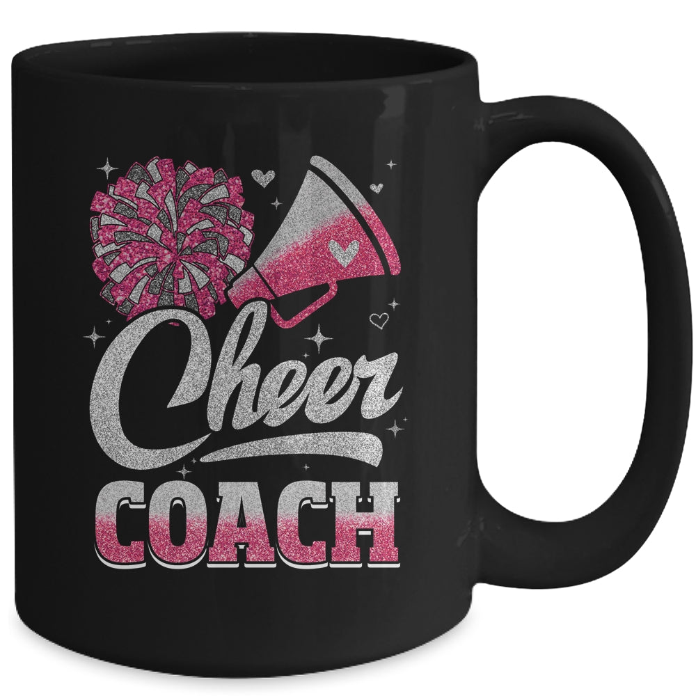 Cheer Coach Funny Cheerleader Cheerleading Pink Women Girl Mug | siriusteestore