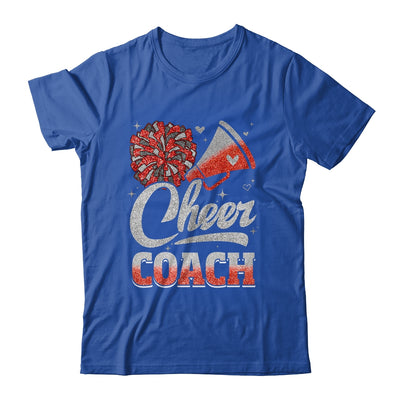 Cheer Coach Funny Cheerleader Cheerleading Red Women Girl Shirt & Tank Top | siriusteestore