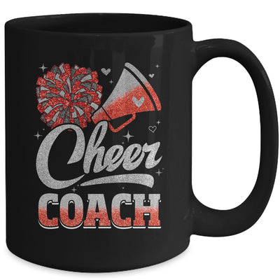 Cheer Coach Funny Cheerleader Cheerleading Red Women Girl Mug | siriusteestore