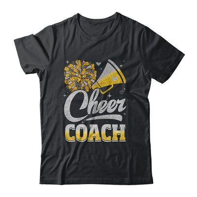 Cheer Coach Funny Cheerleader Cheerleading Yellow Women Girl Shirt & Tank Top | siriusteestore