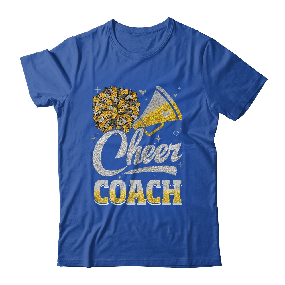 Cheer Coach Funny Cheerleader Cheerleading Yellow Women Girl Shirt & Tank Top | siriusteestore