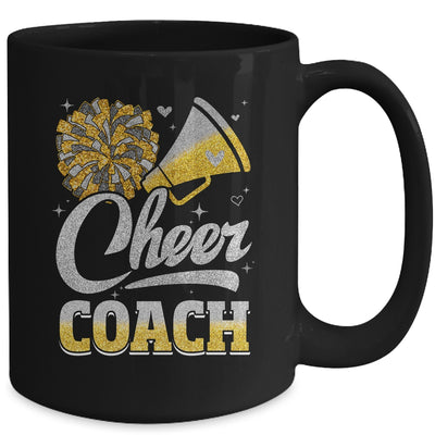 Cheer Coach Funny Cheerleader Cheerleading Yellow Women Girl Mug | siriusteestore