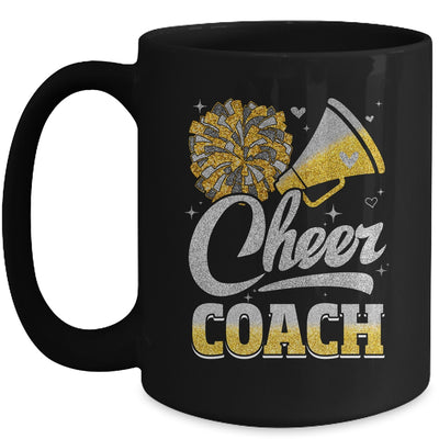 Cheer Coach Funny Cheerleader Cheerleading Yellow Women Girl Mug | siriusteestore