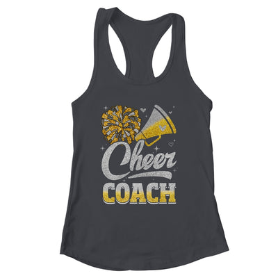Cheer Coach Funny Cheerleader Cheerleading Yellow Women Girl Shirt & Tank Top | siriusteestore
