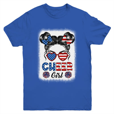 Cheer Girl American Flag Cheerleading Cheerleader Youth Teen Youth Shirt | siriusteestore