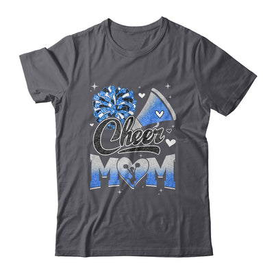 Cheer Mom Blue Cheerleading Football For Women Graphic Shirt & Tank Top | siriusteestore