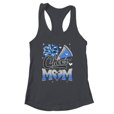 Cheer Mom Blue Cheerleading Football For Women Graphic Shirt & Tank Top | siriusteestore