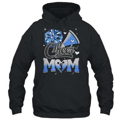 Cheer Mom Blue Cheerleading Football For Women Graphic Shirt & Tank Top | siriusteestore