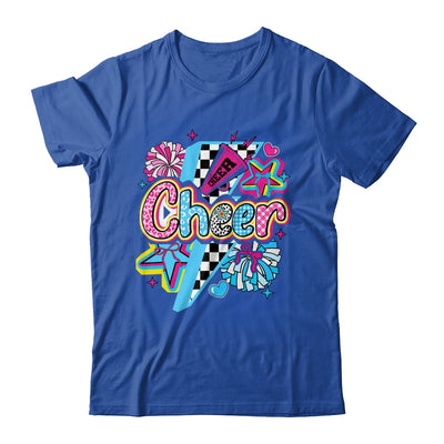 Cheer Mom Cheerleader Coquette Bow Colorful Football Season Shirt & Tank Top | siriusteestore