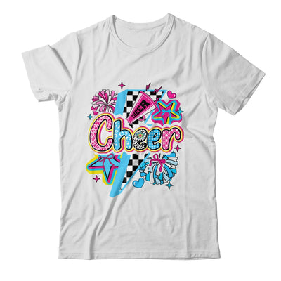 Cheer Mom Cheerleader Coquette Bow Colorful Football Season Shirt & Tank Top | siriusteestore