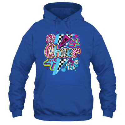 Cheer Mom Cheerleader Coquette Bow Colorful Football Season Shirt & Tank Top | siriusteestore