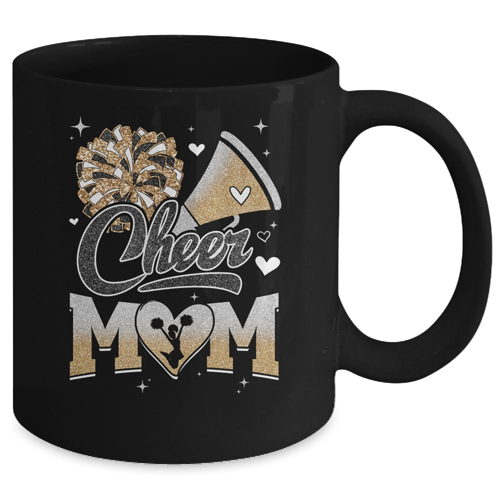 Cheer Mom Cheerleading Football For Women Graphic Mug | siriusteestore