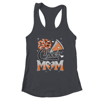 Cheer Mom Orange Cheerleading Football For Women Graphic Shirt & Tank Top | siriusteestore