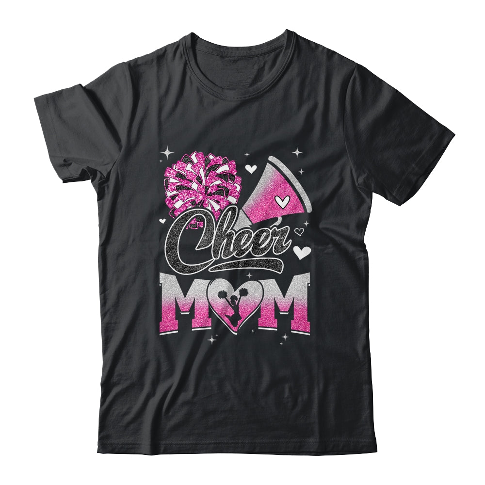 Cheer Mom Pink Cheerleading Football For Women Graphic Shirt & Tank Top | siriusteestore